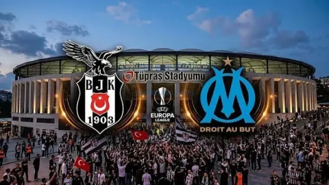 Beşiktaş Avrupa Sahnesinde: Marsilya Maçı Bu Akşam Tüpraş Stadyumu’nda
