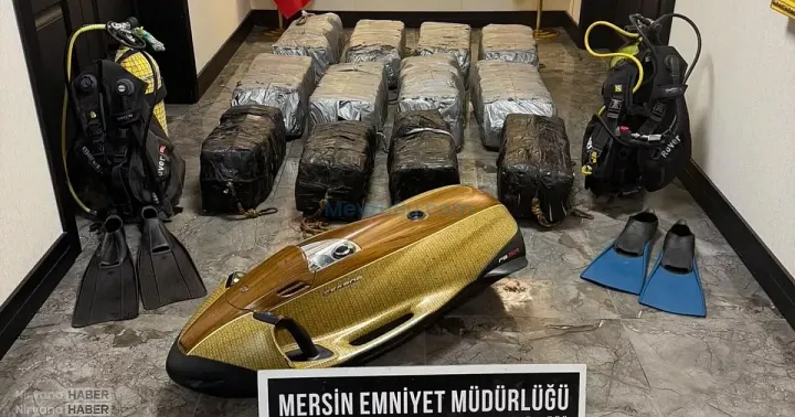 Mersin Limanı’nda Dev Kokain Operasyonu: Geminin Altından 350 Kilo Çıktı