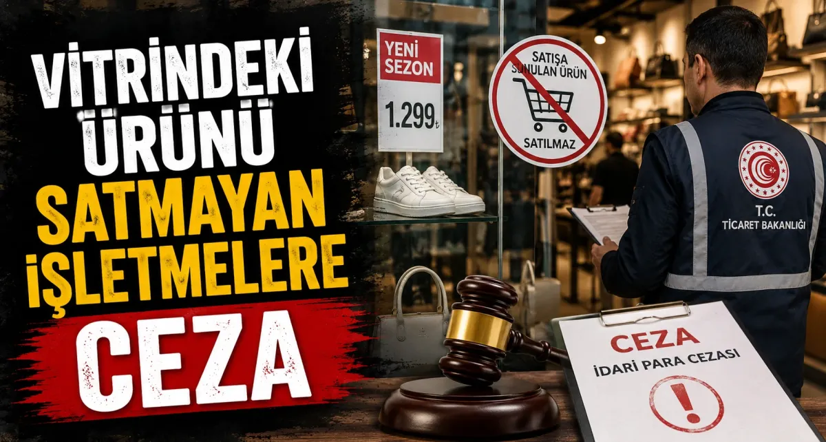 Vitrinde Görüp Almak İsteyenler Dikkat: Ürünü Satmayan İşletmelere Ceza